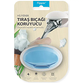 Flipper Tıraş Bıçağı Koruyucu - Mavi - Flipper