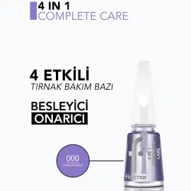 Flormar 4In 1 Complete Care Redesign - Tırnak Bakım Cilası 11ml - 2