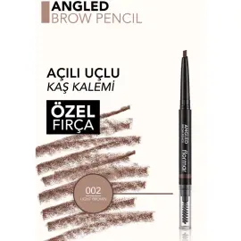 Flormar Angled Brown Pencil - Kaş Kalemi No: 02 Light Brown - 4
