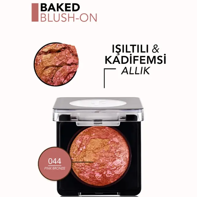 Flormar Baked Blush-On - Allık No:044 Pink Bronze 9gr - 4