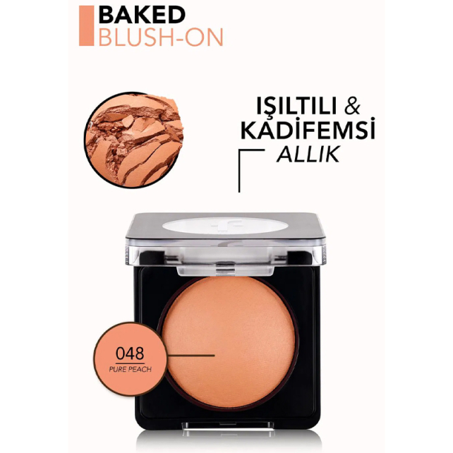 Flormar Baked Blush On - Allık No: 048 - 4