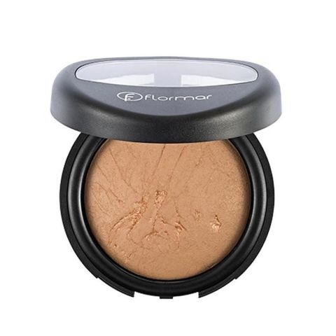 Flormar Baked Powder - Pudra No:021 Beige With Gold 9gr Flormar Baked Powder - Pudra No:021 Beige With Gold 9gr