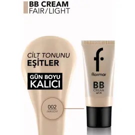 Flormar BB Cream SPF20 No-02 Fair Light 35ml - 3