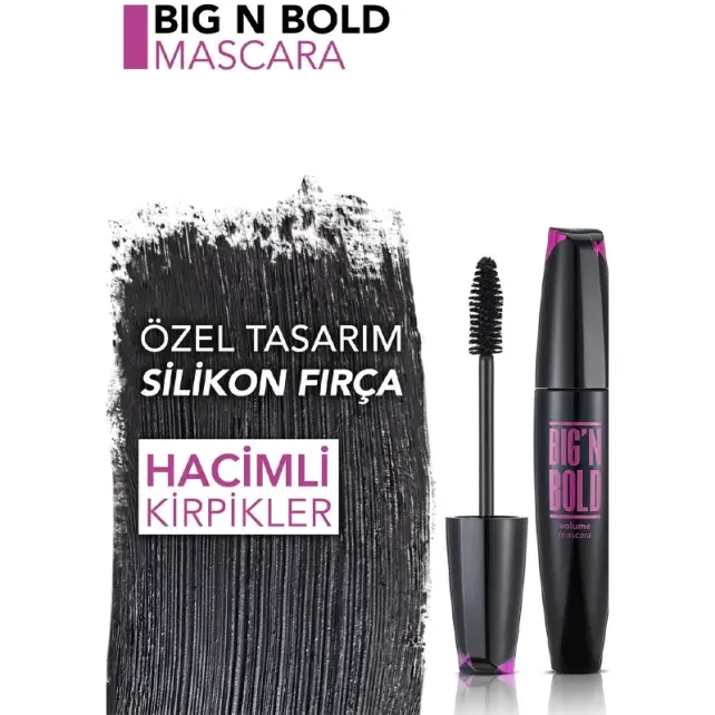 Flormar Big Bold Volumee Maskara - 4