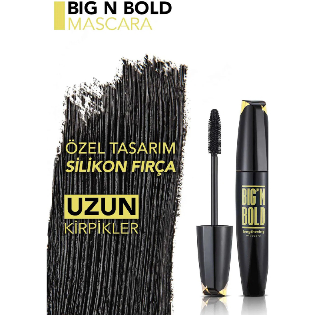 Flormar Big N Bold Lengthening Maskara - 4