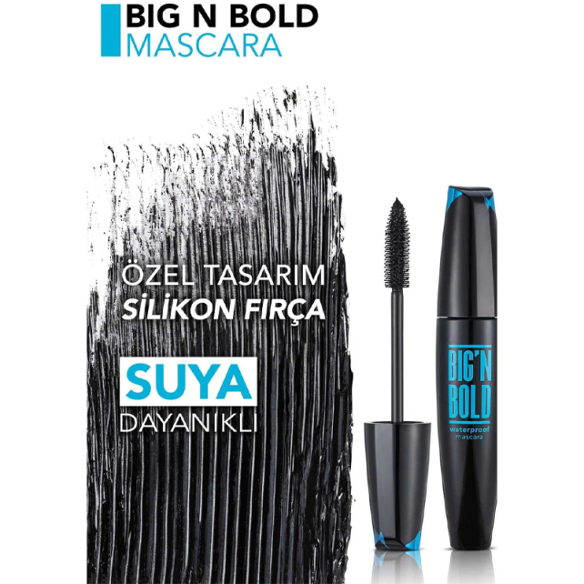 Flormar Bign Bold Waterproof Maskara - 4