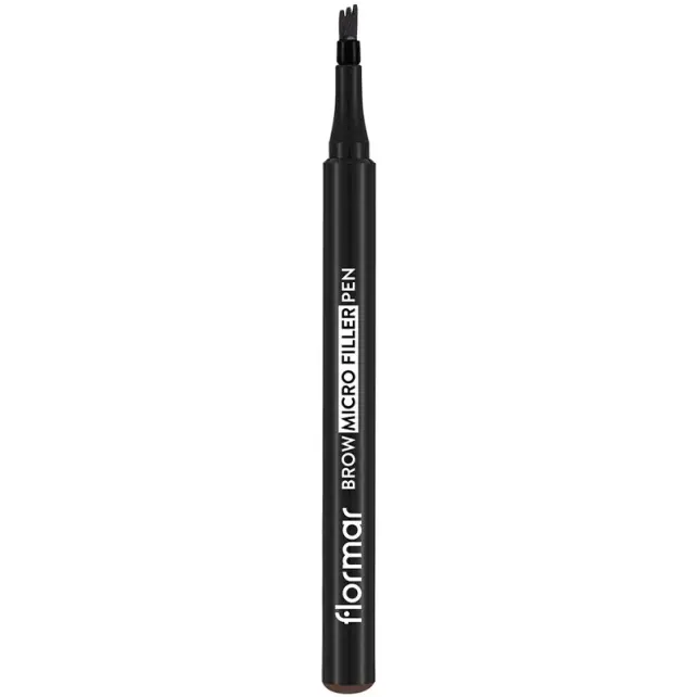 Flormar Brow Micro Filler Pen - Kaş Kalemi No: 004 Deep Brown - 1