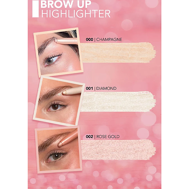 Flormar Brow Up Highlighter Pencil - Kalem Aydınlatıcı N0: 001 Diamond - 3