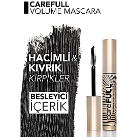 Flormar Carefull Volume Maskara - Siyah 11ml - 4