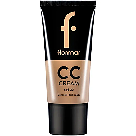 Flormar CC Cream SPF 20 - Ekstra Kapatıcılık Sağlayan Renkli Nemlendirici No: 04 Anti Fatigue - Flormar