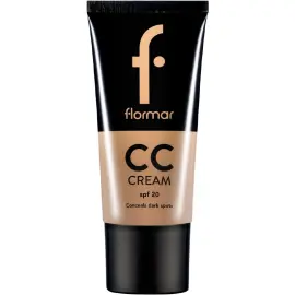 Flormar CC Cream SPF 20 - Ekstra Kapatıcılık Sağlayan Renkli Nemlendirici No: 04 Anti Fatigue - Flormar