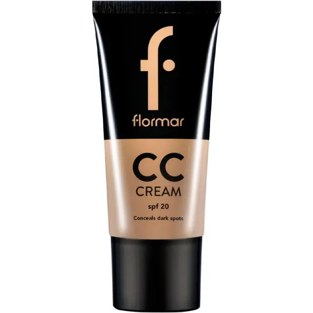 Flormar CC Cream SPF 20 - Ekstra Kapatıcılık Sağlayan Renkli Nemlendirici No: 04 Anti Fatigue - 1