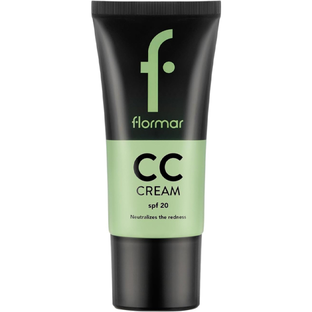 Flormar CC Cream SPF 20 - Kızarıklık Karşıtı Renki Nemlendirici No: 002 Anti Redness - 1