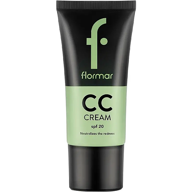 Flormar CC Cream SPF 20 - Kızarıklık Karşıtı Renkli Nemlendirici No: 002 Anti Redness - 1