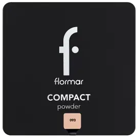 Flormar Compact Powder - Kompakt Pudra No:093 Natural Coral Beige 11gr - 2