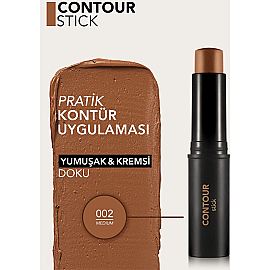 Flormar Contour Stick - Asansörlü Stick Kontür No: 002 Medium - 3