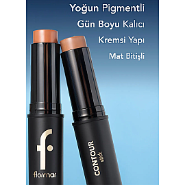 Flormar Contour Stick - Asansörlü Stick Kontür No: 002 Medium - 4
