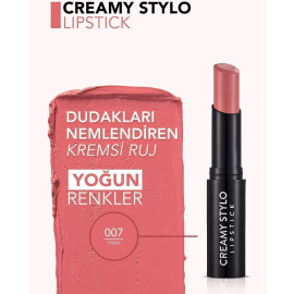 Flormar Creamy Stylo - Nemlendirici Ruj No: 007 Pinky - 3