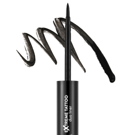 Flormar Extreme Tattoo Duo - Keçe Uçlu Eyeliner ve Jel Göz Kalemi - 2