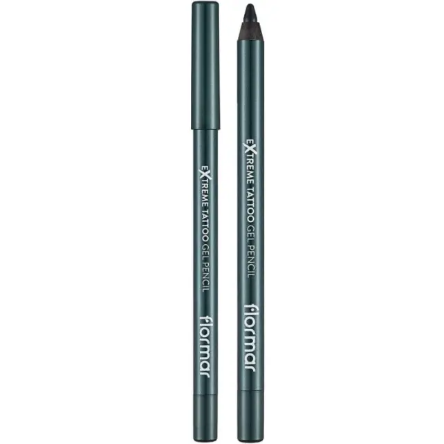 Flormar Extreme Tattoo Gel Pencil - Jel Dokulu Göz Kalemi No: 03 Deep Green - 2