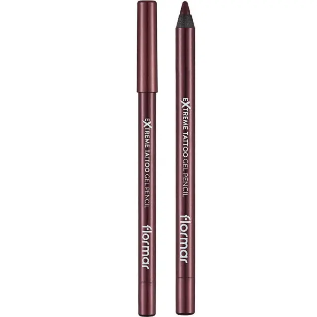 Flormar Extreme Tattoo Gel Pencil - Jel Dokulu Göz Kalemi No: 05 Very Berry - 2