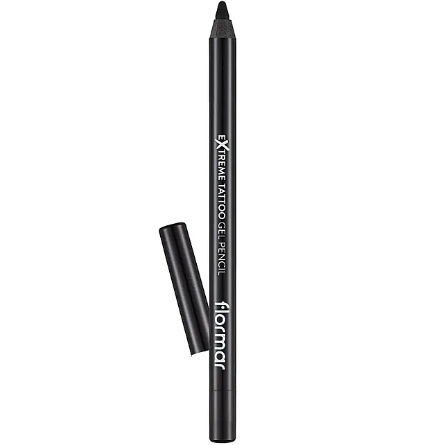 Flormar Extreme Tattoo Gel Pencil - Jel Dokulu Göz Kalemi No: 06 Onyx - 1