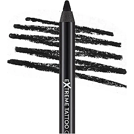 Flormar Extreme Tattoo Gel Pencil - Jel Dokulu Göz Kalemi No: 06 Onyx - 3