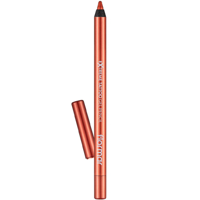 Flormar Extreme Tattoo Gel Pencil - Jel Dokulu Göz Kalemi No: 08 Orange Pop - 1