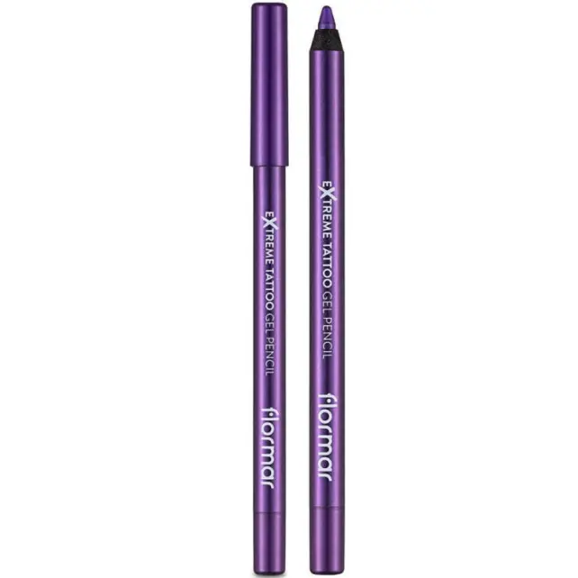 Flormar Extreme Tattoo Gel Pencil - Jel Dokulu Göz Kalemi No: 11 Purple Blaze - 2