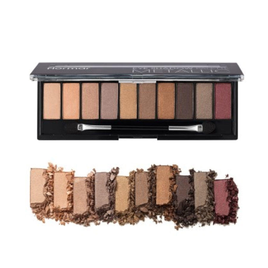 Flormar Eyeshadow Palette - Far Paleti No:04 Metallic 10gr Flormar Eyeshadow Palette - Far Paleti No:04 Metallic 10gr