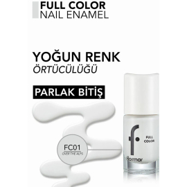 Flormar Full Color Oje No: FC01 Over The Alps - 4