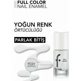 Flormar Full Color Oje No: FC01 Over The Alps - 4