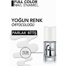 Flormar Full Color Oje No: FC36 Crystal Glam - 4