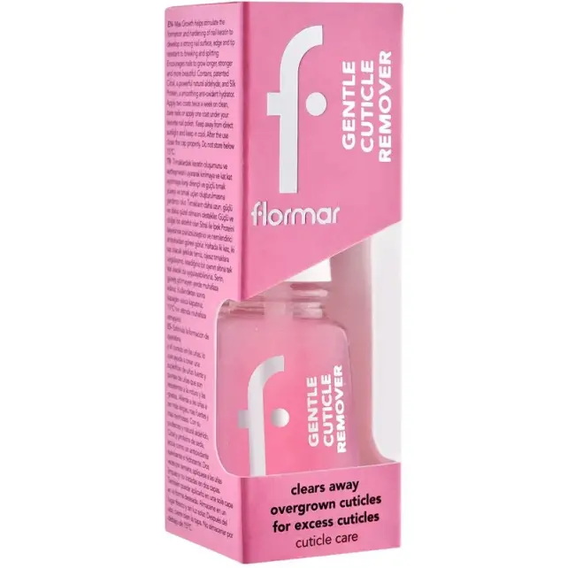 Flormar Gentle Cuticle Remover Redesign - Tırnak Eti Temizleyici 11ml - 2
