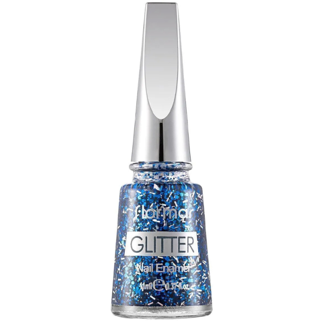 Flormar Glitter - Simli oje No: GL07 Sapphire Shine - 1