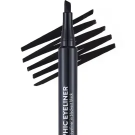 Flormar Graphic Eyeliner No: 001 Black - 2