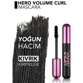 Flormar Hero Volumee & Curl Maskara - 4