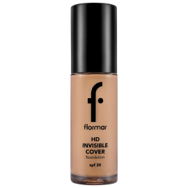 Flormar Invisible Cover Foundation - Fondöten No:100 Medium Beige 30ml - Flormar