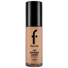 Flormar Invisible Cover Foundation - Fondöten No:100 Medium Beige 30ml - 1