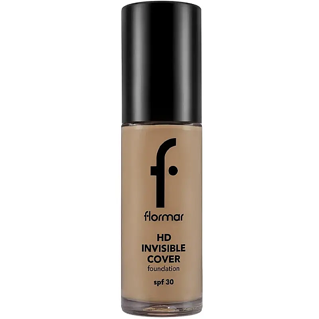 Flormar Invisible Cover Foundation - Fondöten No: 120 Honey 30ml - 1