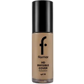 Flormar Invisible Cover Foundation - Fondöten No:120 Honey 30ml - 1