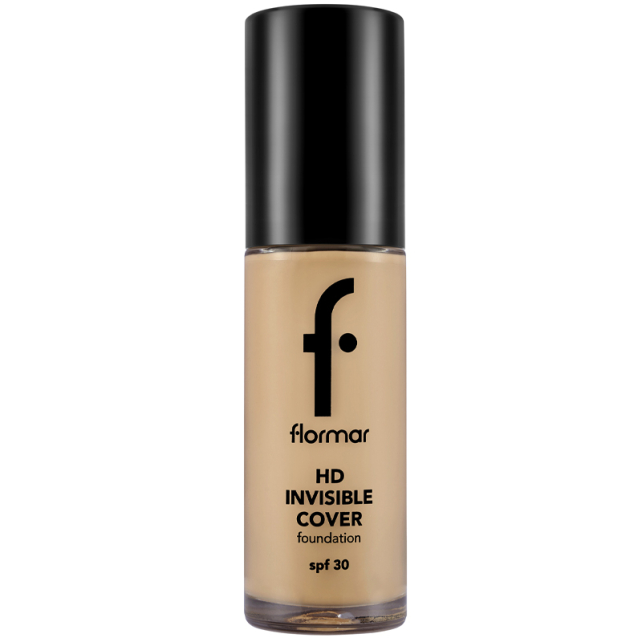 Flormar Invisible Cover Foundation - Fondöten No:80 Beige 30ml - 1