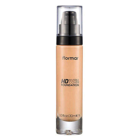 Flormar Invisible Cover Foundation - Fondöten No:50 Light Beige 30ml Flormar Invisible Cover Foundation - Fondöten No:50 Light Beige 30ml