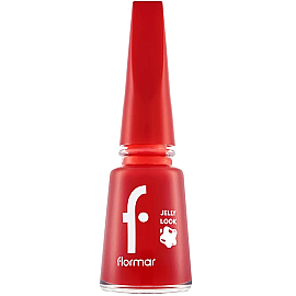 Flormar Jelly Look - Jel Görünümlü Oje No: JL04 Scarlet - Flormar
