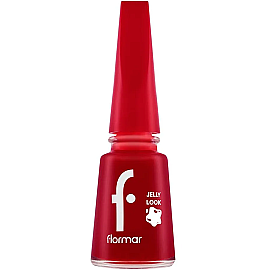 Flormar Jelly Look - Jel Görünümlü Oje No: JL23 Stunning Red - Flormar