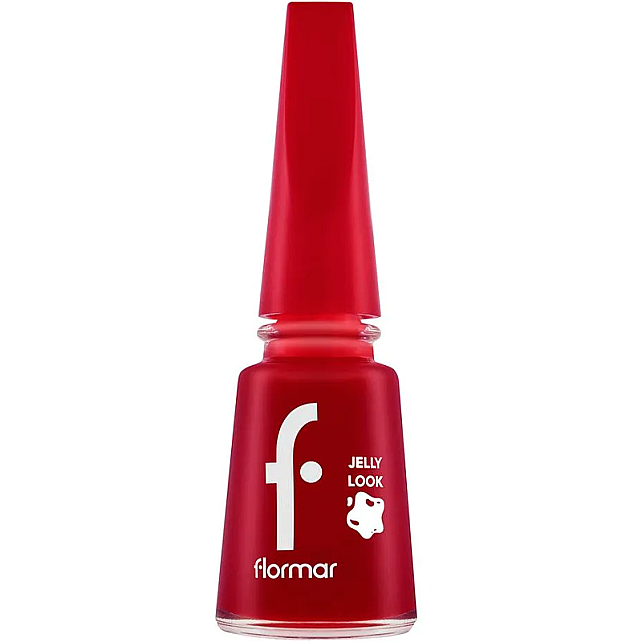 Flormar Jelly Look - Jel Görünümlü Oje No: JL23 Stunning Red - 1