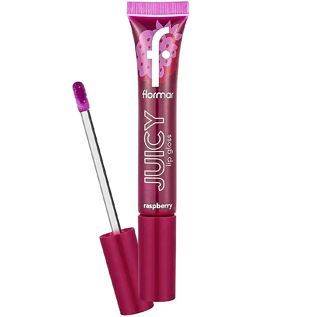 Flormar Juicy Lip Gloss - Renkli Dudak Parlatıcı No: 01 Raspberry - 1