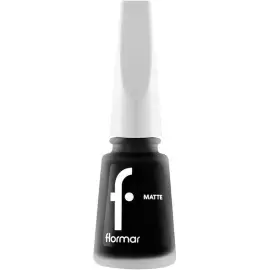 Flormar Matte Oje No: M02 Satin Black - 1