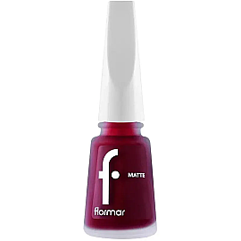 Flormar Matte Oje No: M23 Burgundy In Matte - Flormar