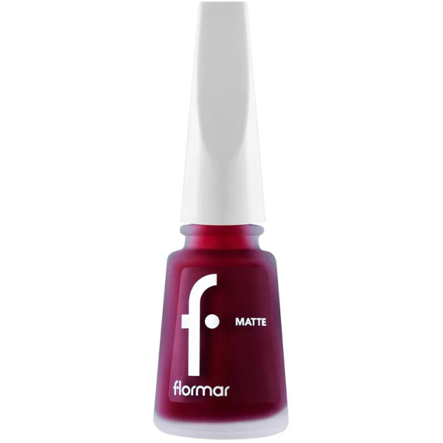 Flormar Matte Oje No: M23 Burgundy In Matte - 1